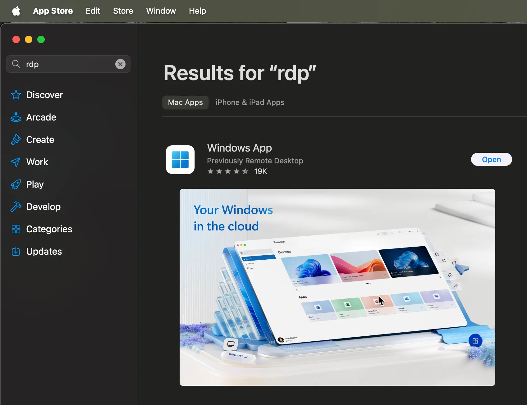 RDP client