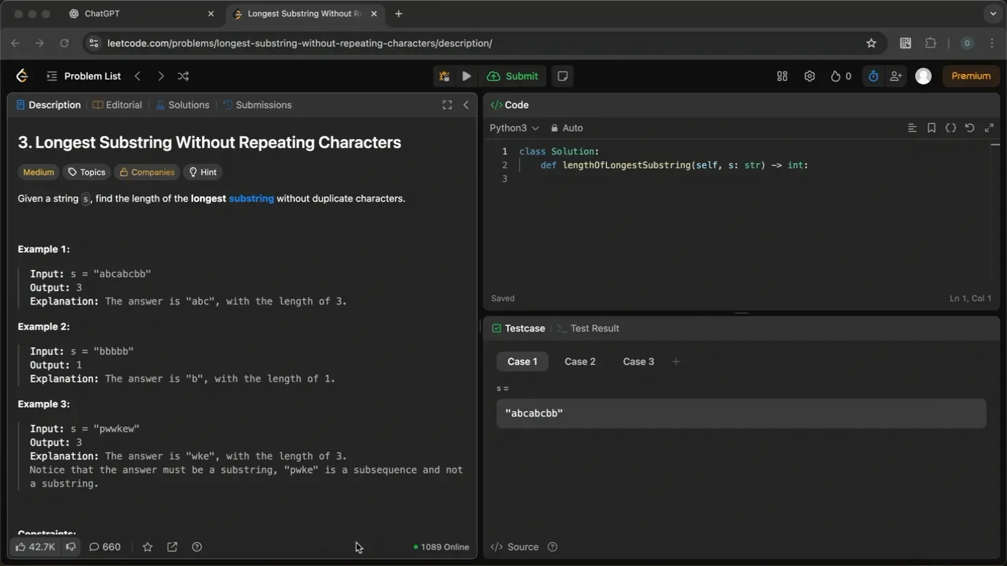 LeetCode Algorithm Problem