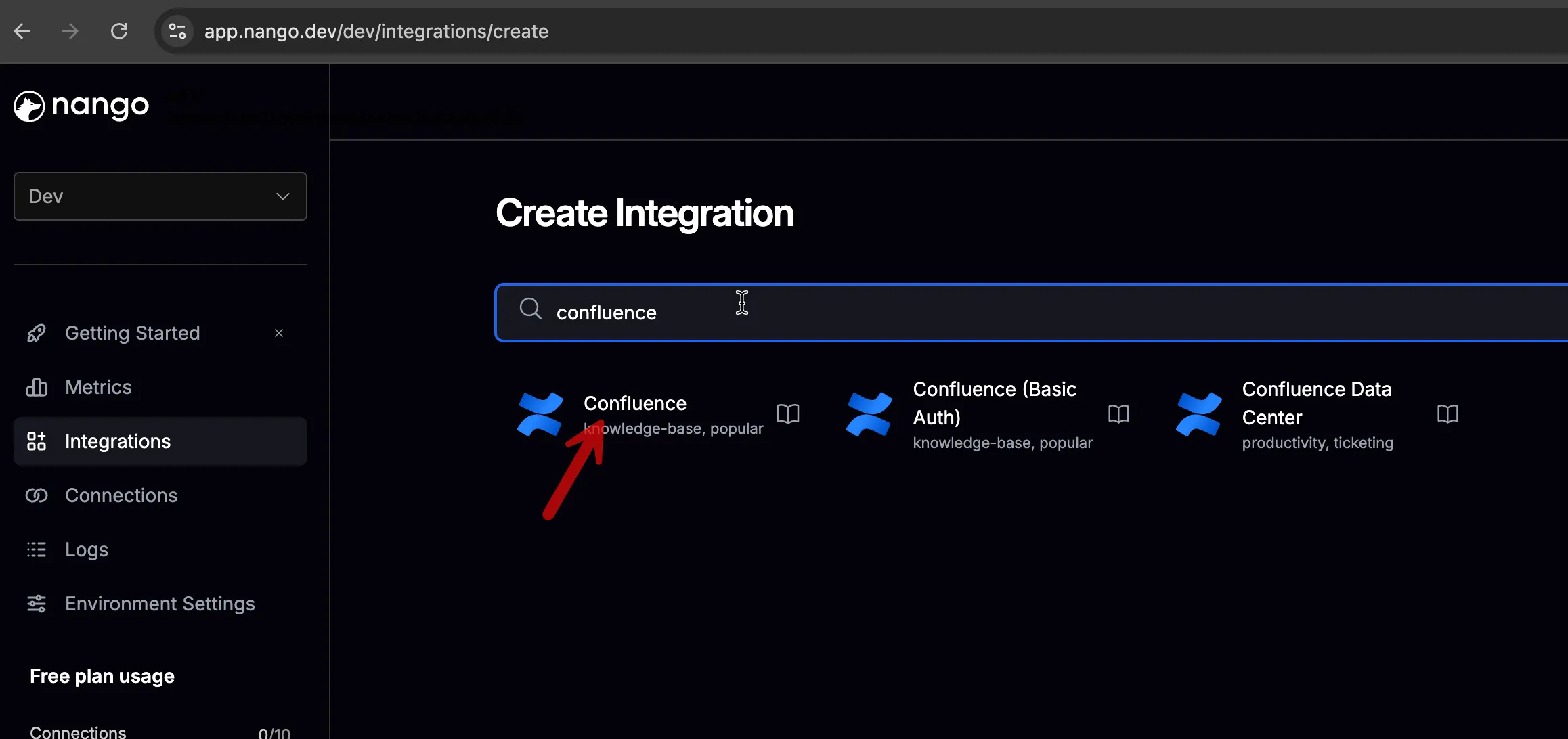 Nango integration